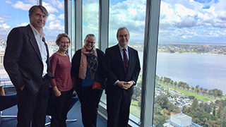 Professor Alan Fenna, Dr Johanna Schnabel, Dr. Elisabeth Alber and Professor John Phillimore