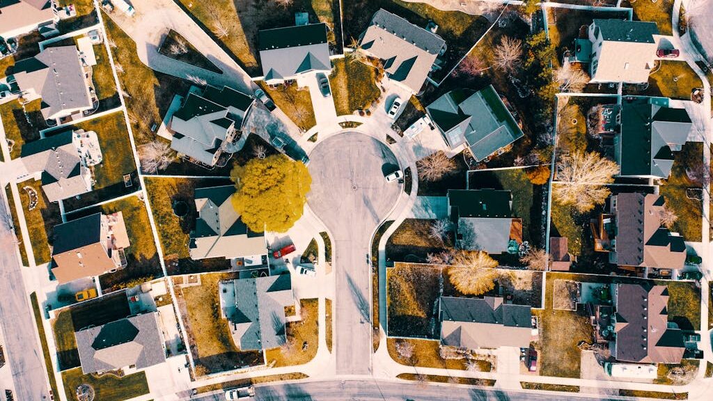 Houses Near Road