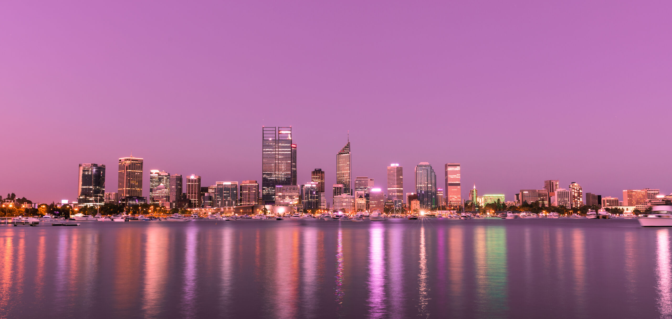 Perth City Skyline