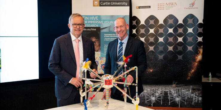 Prime Minister visits Curtin