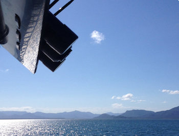 Radiometers measuring radiance from the sea and reflected sky